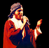 Me singing 'Arabian Nights' from Disney's Aladdin in West End, North Cyprus II.